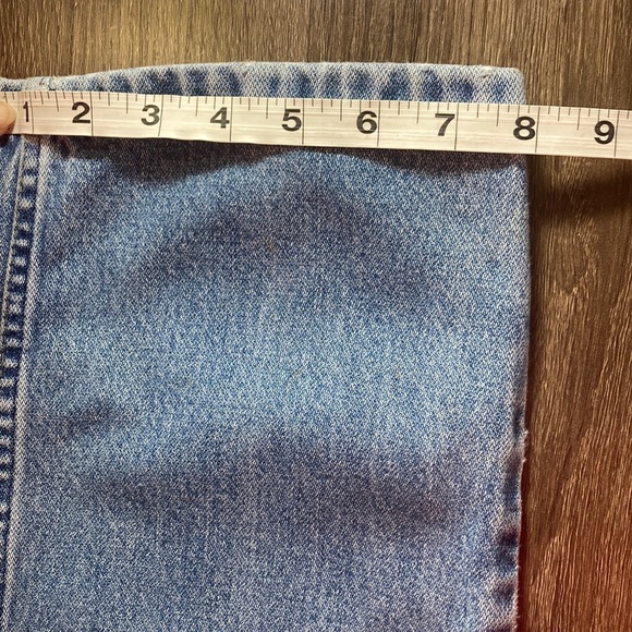 Men's Pre Owned George Strait Cowboy Cut Wrangler Light Blue Jeans - Picture 8 of 13